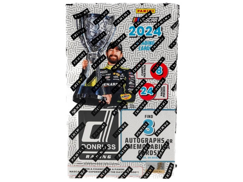 2024 Panini Donruss Racing Hobby Box - karty Nascar závodů