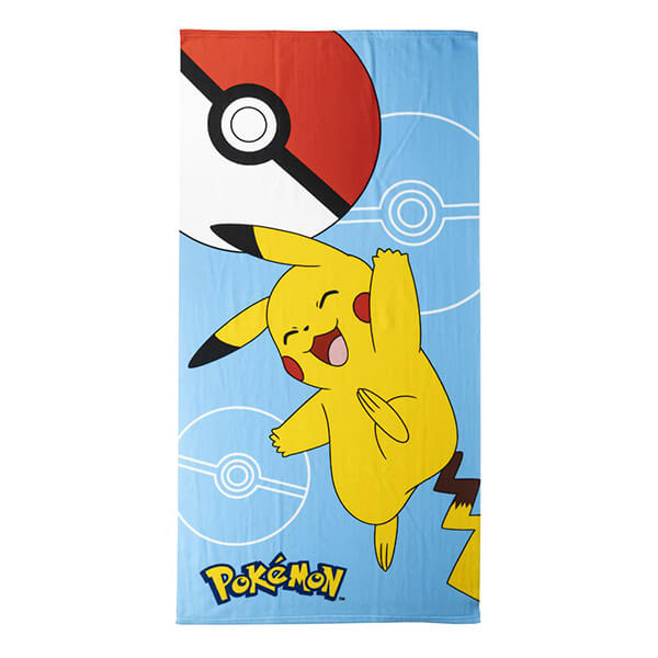 Osuška Pokémon Pikachu (70 x 140 cm)