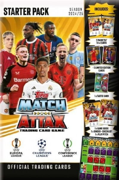 2024-2025 Topps Match Attax Starter Pack