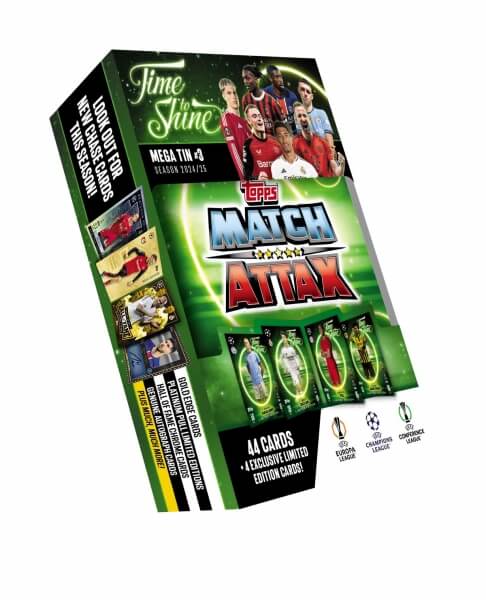 2024-2025 Topps Match Attax Mega Tin 3 - zelená