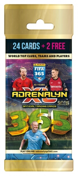 Fotbalové karty Panini FIFA 365 2024/2025 Adrenalyn - Fat Pack