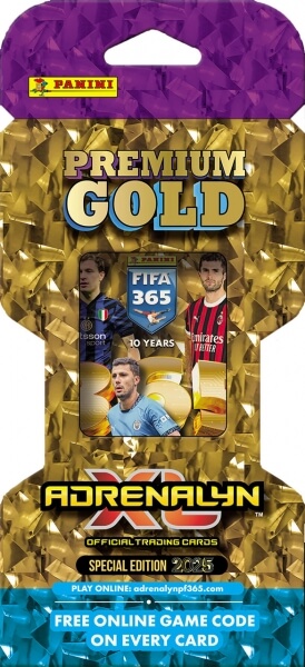 Fotbalové karty Panini FIFA 365 2024/2025  - Premium Gold balíček