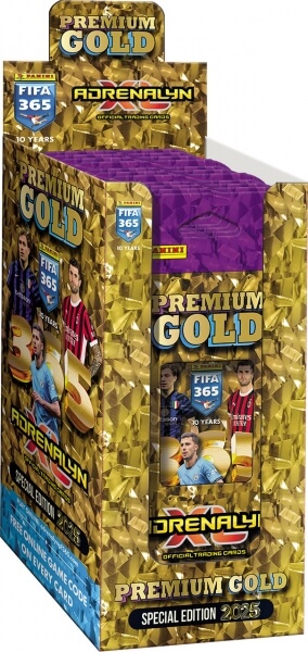 Fotbalové karty Panini FIFA 365 2024/2025  - Premium Gold Box