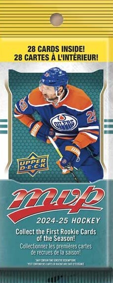 2024-2025 NHL Upper Deck MVP Fat Pack - hokejové karty