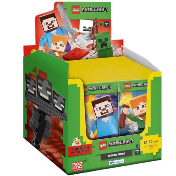 Lego Minecraft karty - booster box