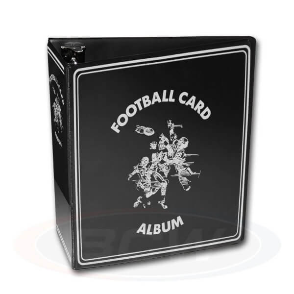 Kroužkové album BCW Football - Black - 2. jakost