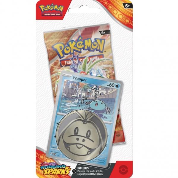 Pokémon Surging Sparks Check Lane Blister - Wooper