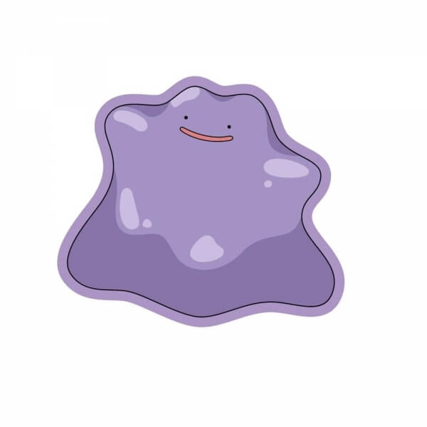 Polštář Pokémon Ditto - 30 cm