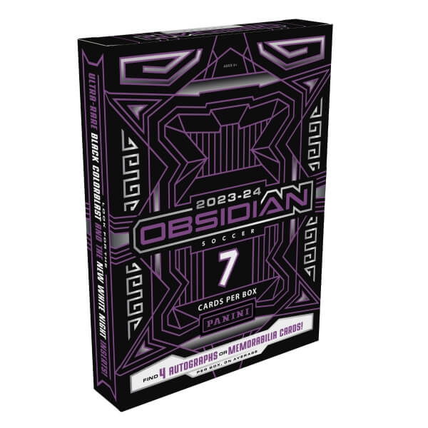 2023-2024 Panini Obsidian Hobby Box - fotbalové karty