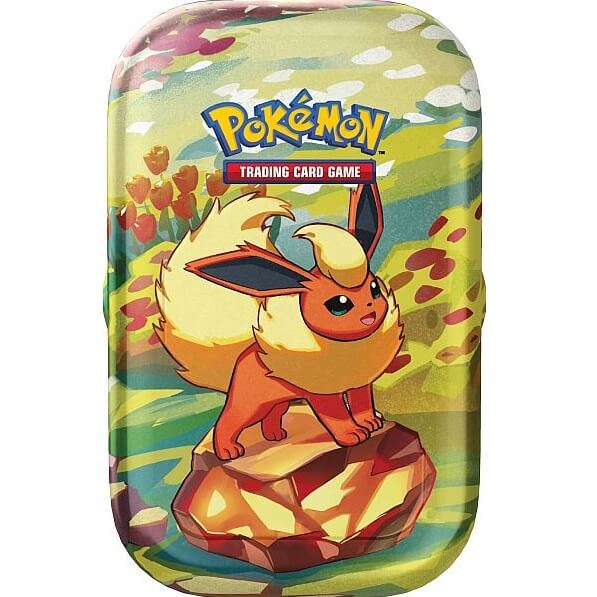 Pokémon Prismatic Evolutions Mini Tin - Flareon