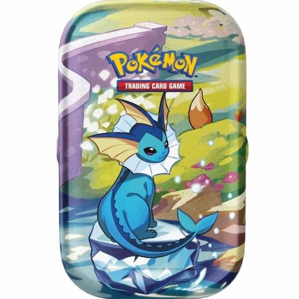 Pokémon Prismatic Evolutions Mini Tin - Vaporeon