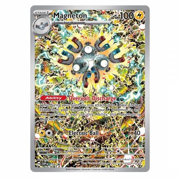 Pokémon karta Magneton z ETB Surging Sparks