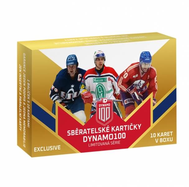 2024 Exclusive box Dynamo Pardubice 100 - Hokejové karty