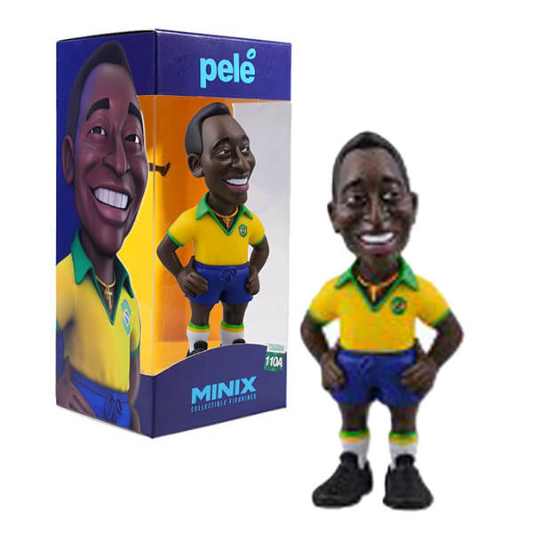 Sběratelská figurka MINIX fotbal: Pelé - Brazil - 2. jakost