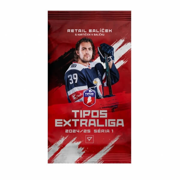 Hokejové karty Tipos Extraliga 2024/25 - Retail balíček - 1. série