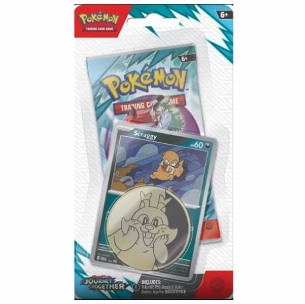 Pokémon Journey Together - Checklane Blister - Scraggy