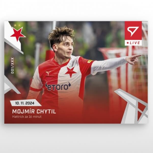Fotbalová karta Chance Liga 2024-2025 - L-19 Mojmír Chytil