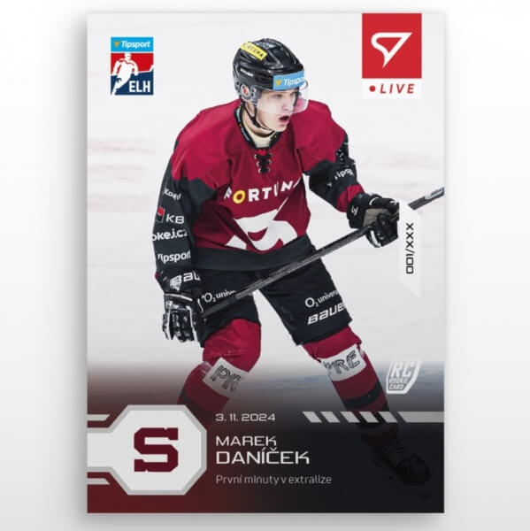 Hokejová karta Live Tipsport 2024-2025 - L-39 Marek Daníček