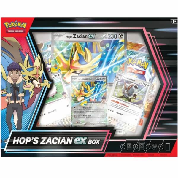 Pokémon Hop's Zacian ex Box - 2. jakost