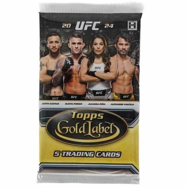 2024 Topps Gold Label UFC Hobby Balíček - sběratelské karty MMA
