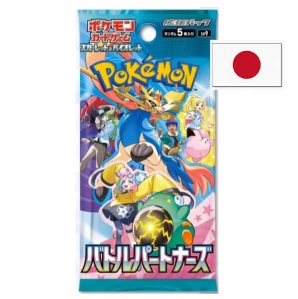 Pokémon Scarlet and Violet Battle Partners Booster - japonsky