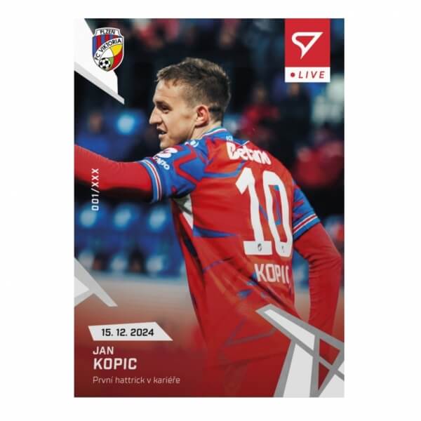 Fotbalová karta Chance Liga 2024-2025 - L-36 Jan Kopic