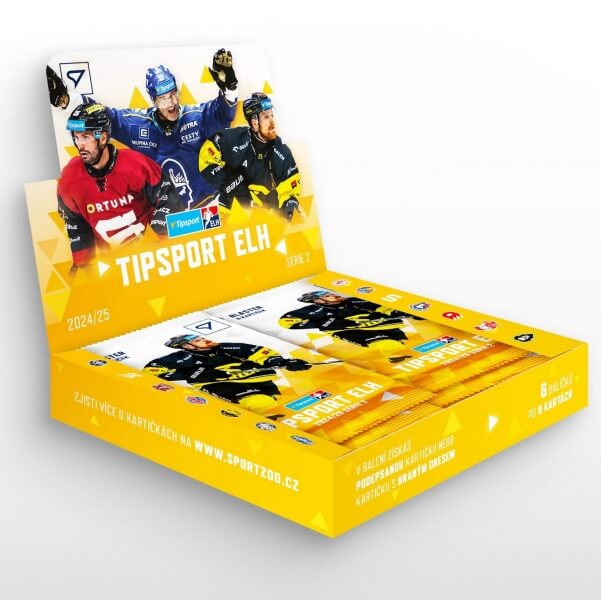 Hokejové karty Tipsport ELH 24/25 Blaster box 2. série