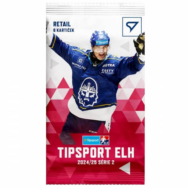 Hokejové karty Tipsport ELH 24/25 Retail balíček 2. série