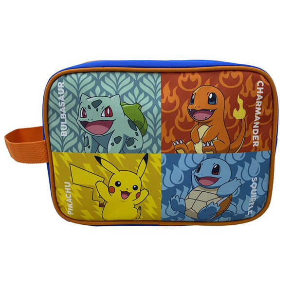 Toaletní taška Pokémon - Kanto Starters