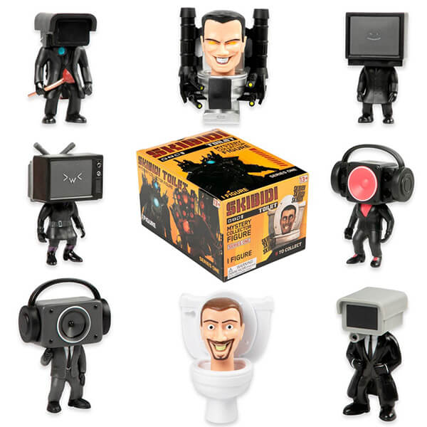 Skibidi Toilet Minifigurka - Series One Mystery Pack - 11 cm