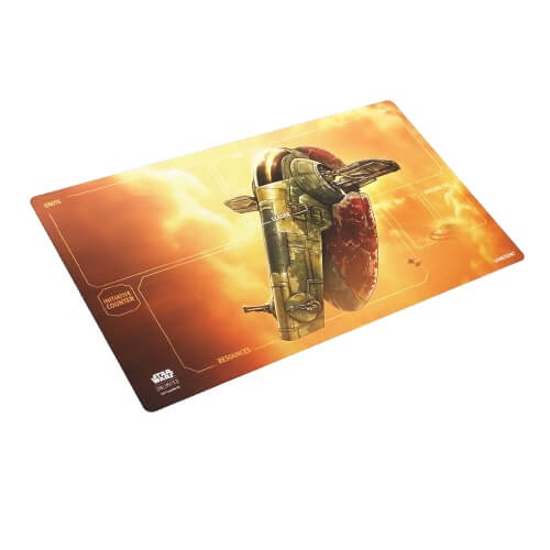 Hrací podložka Star Wars: Unlimited Prime - Fett's Firespray