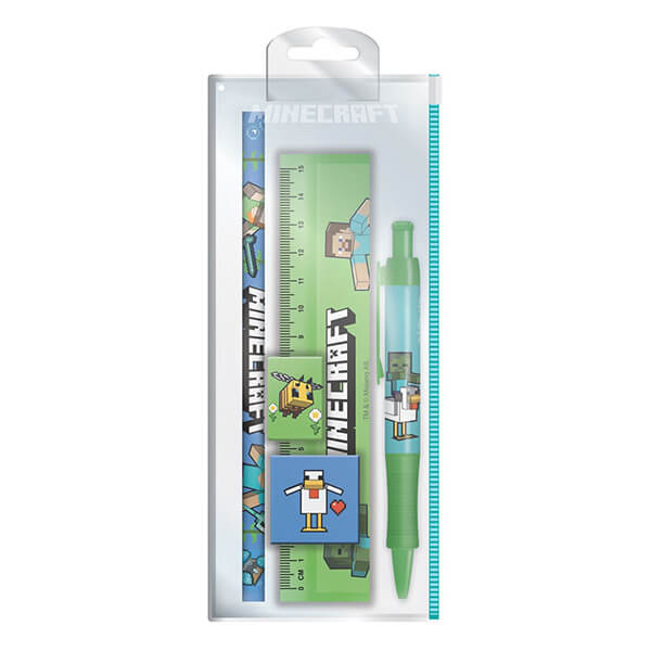 Set školních potřeb Minecraft - 5 ks