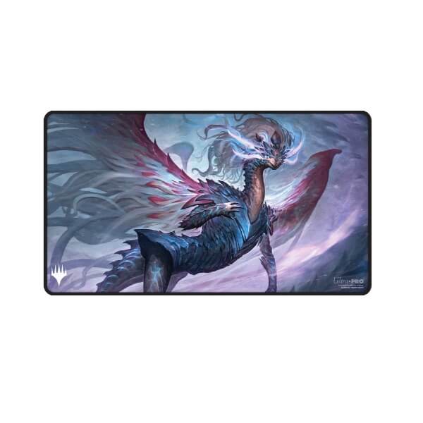 Hrací podložka MTG - Tarkir Dragonstorm - Shiko, Paragon of the Way (černě obšitá)