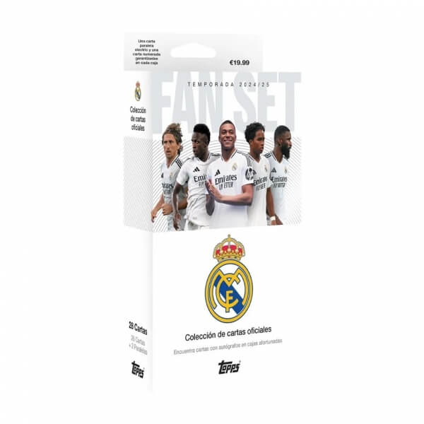 2024-2025 Topps Real Madrid Fan Set - fotbalové karty