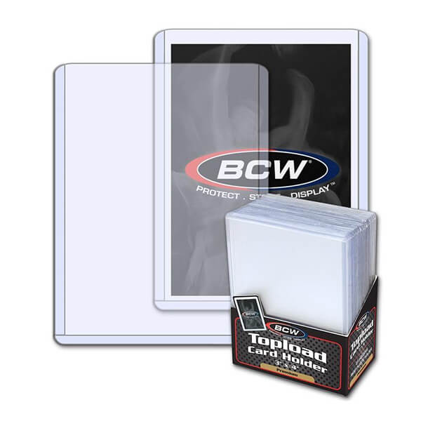 Toploader BCW 3x4 Regular Premium - 25 ks