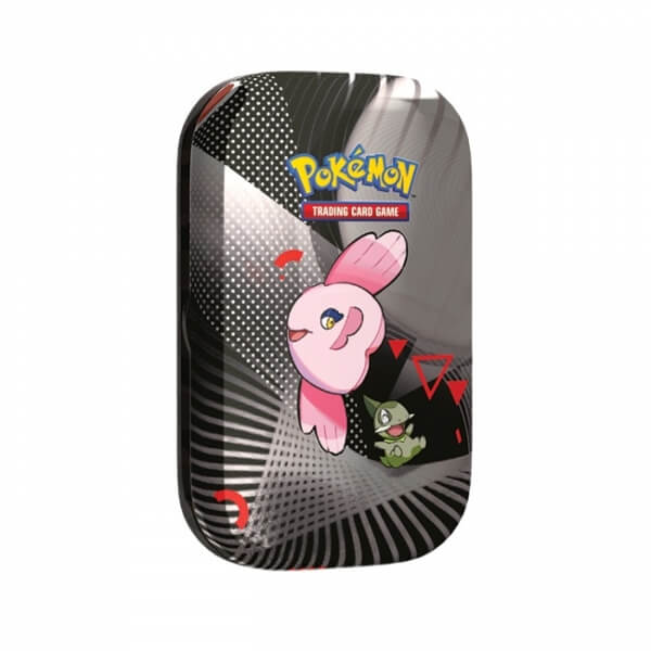 Pokémon Black Bolt and White Flare Unova Mini Tin - Alomomola a Axew