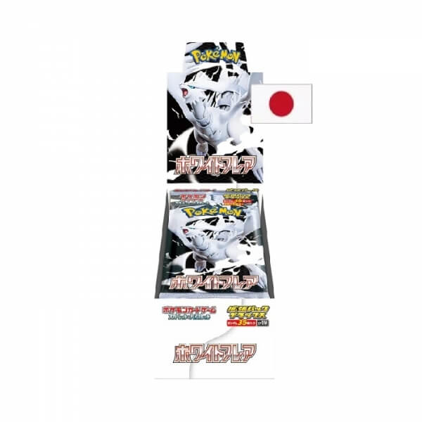 Pokémon Scarlet and Violet White Flare Jumbo Booster Box 4x35 - japonsky