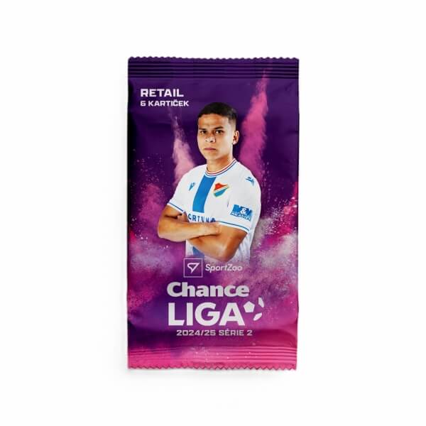 Fotbalové karty Chance liga 2024-2025 2. série Retail balíček