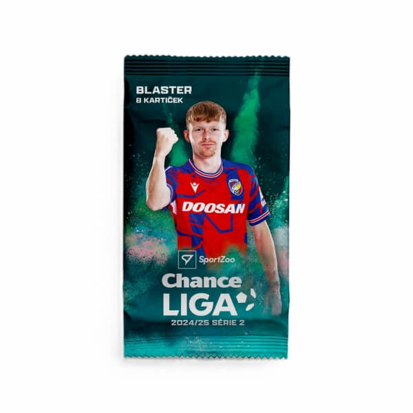 Fotbalové karty Chance liga 2024-2025 2. série Blaster balíček 