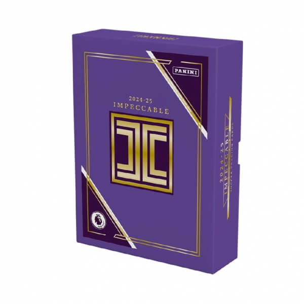 2024-2025 Panini Impeccable Premier League Hobby Box - fotbalové karty