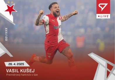 Fotbalová karta Chance Liga 2024-2025 - L-53 Vasil Kušej