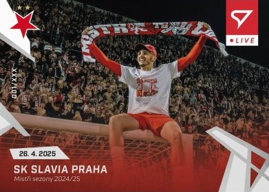Fotbalová karta Chance Liga 2024-2025 - L-52 SK Slavia Praha