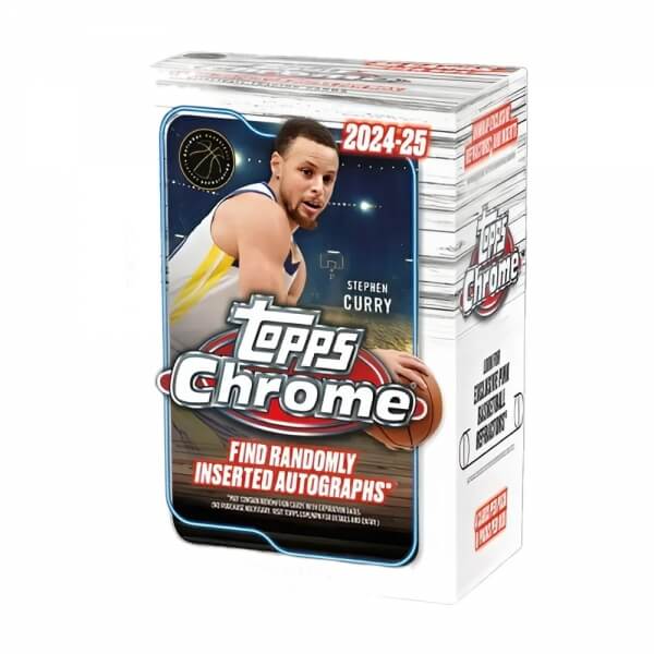 2024-2025 Topps Chrome Basketball Blaster Box 