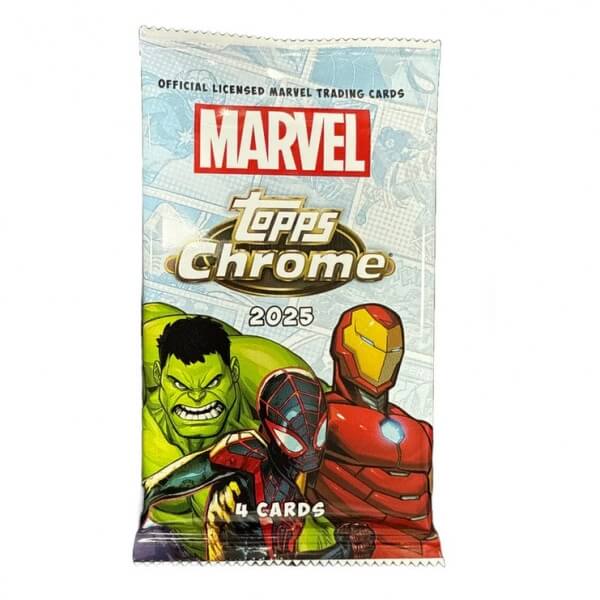 2025 Topps Marvel Comics Chrome - Hobby Balíček