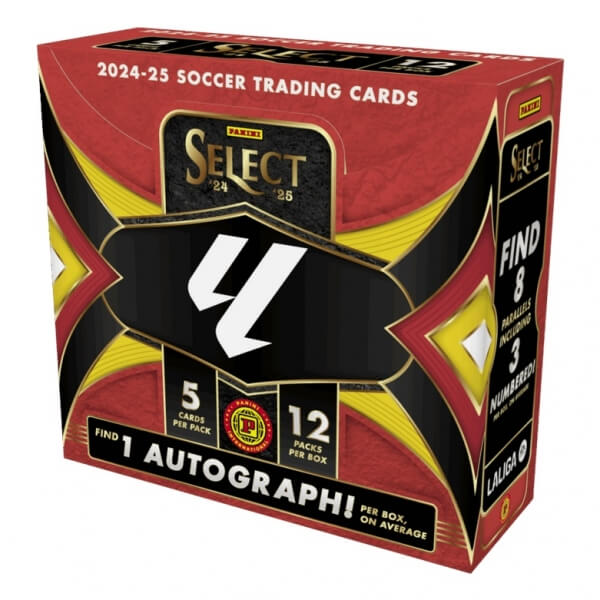 24-25 Panini Select La Liga Soccer Hobby International Box - fotbalové karty