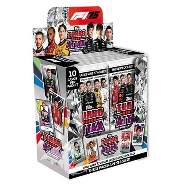 2025 Topps Turbo Attax F1 Formule 1 Booster Box