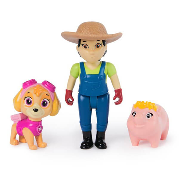 Tlapková patrola figurka Skye s farmářkou Yumi