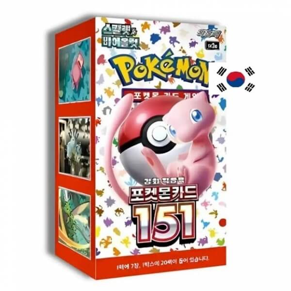 Pokémon TCG: Scarlet & Violet – 151 Booster Box - korejsky