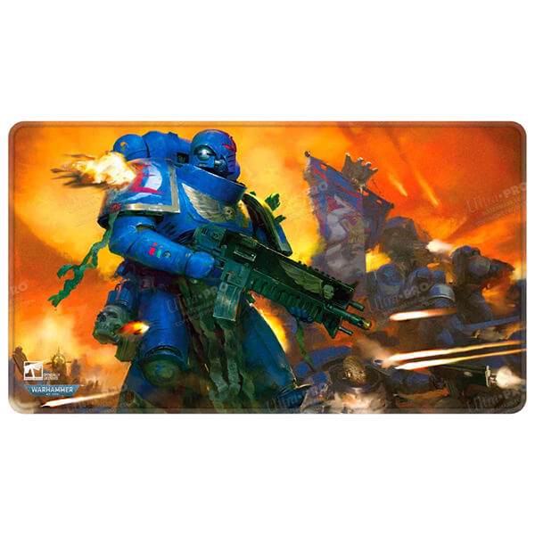 Hrací podložka Warhammer 40,000  - Space Marines - Adeptus Astartes (obšitá)