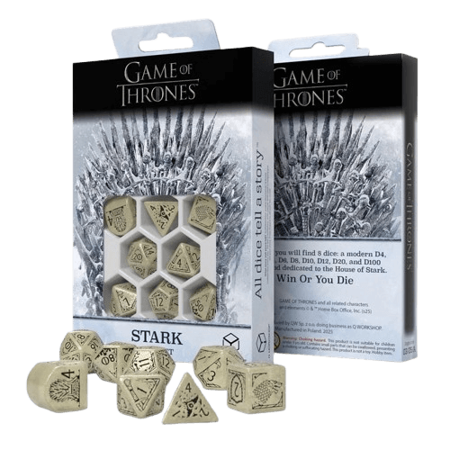 Sada kostek Game of Thrones: Stark